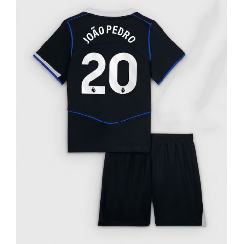 Stroje piłkarskie Chelsea Joao Pedro #20 Koszulka Trzeciej dla dzieci 2025-26 Krótki Rękaw (+ szorty)